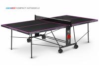 Стол теннисный Compact-2 LX  Всепогодный 6 black